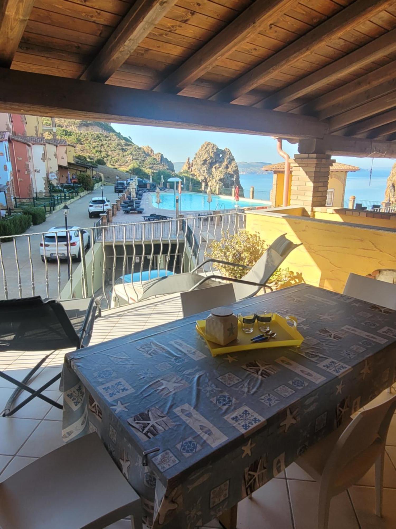 Villa Tramonti Sul Mare Nebida Екстериор снимка