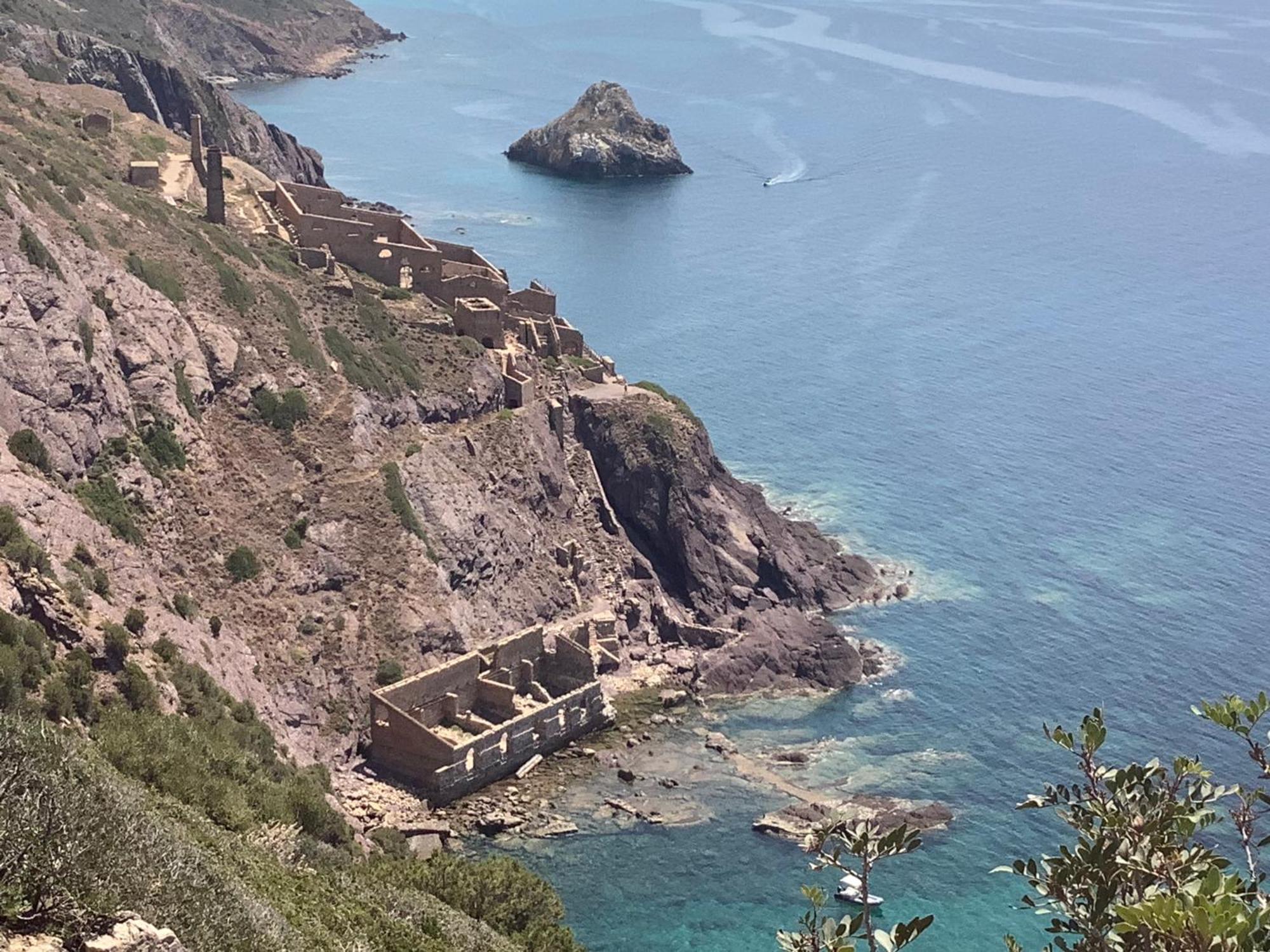Villa Tramonti Sul Mare Nebida Екстериор снимка