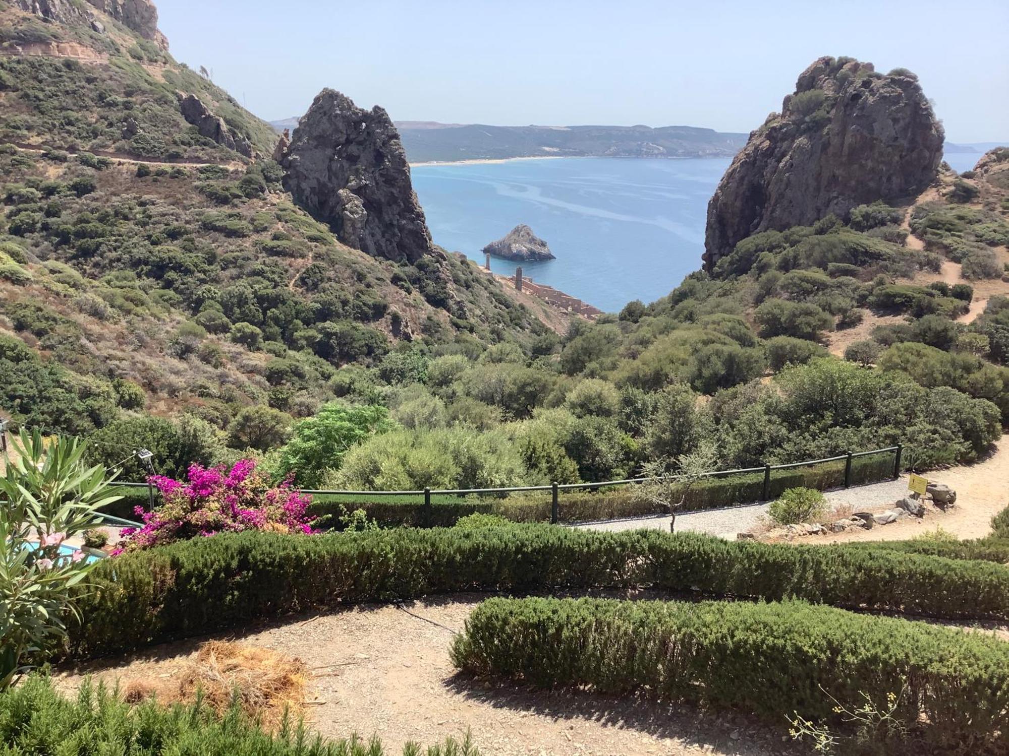 Villa Tramonti Sul Mare Nebida Екстериор снимка