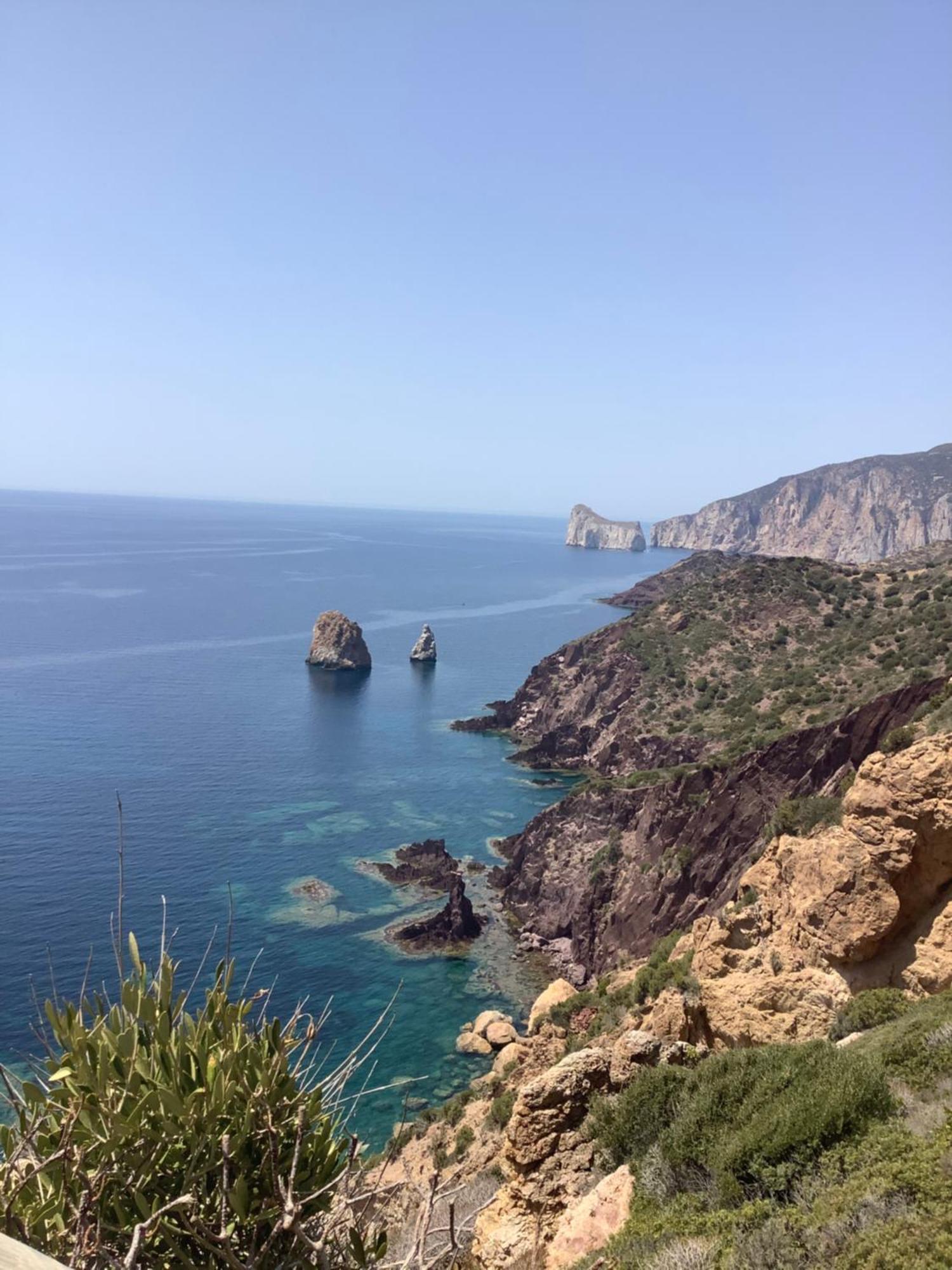 Villa Tramonti Sul Mare Nebida Екстериор снимка