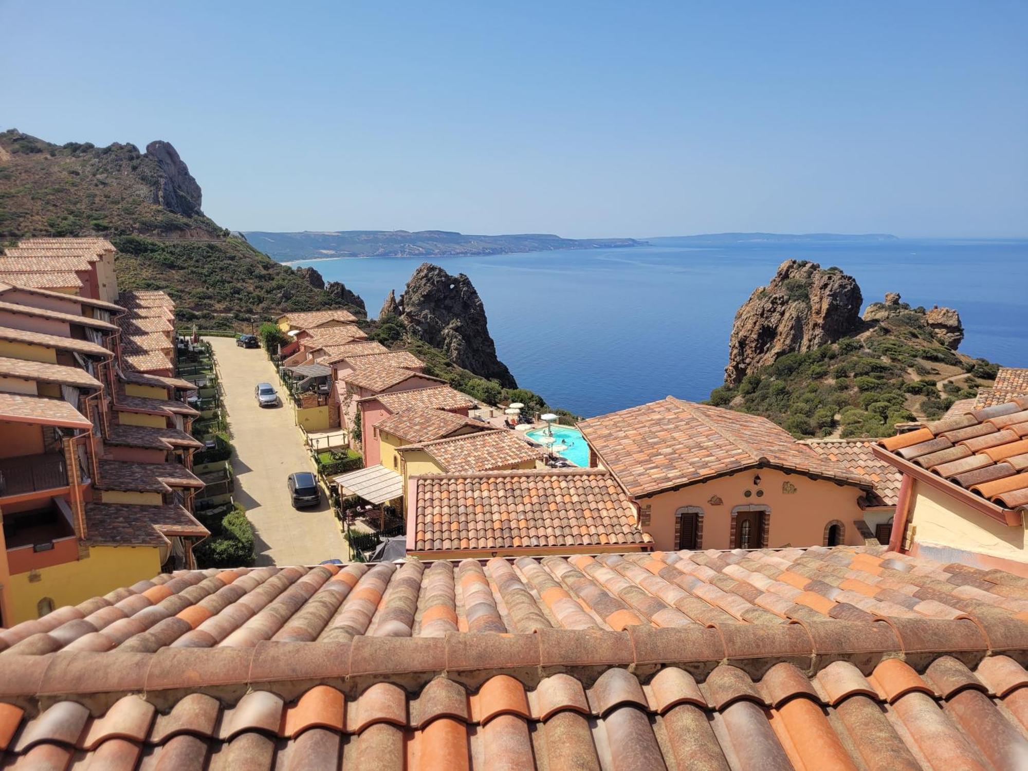 Villa Tramonti Sul Mare Nebida Екстериор снимка