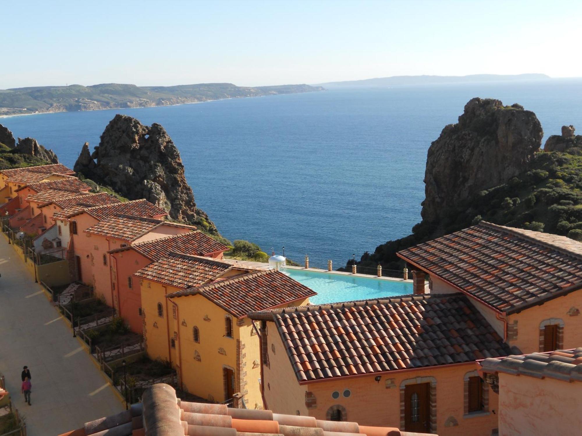 Villa Tramonti Sul Mare Nebida Екстериор снимка