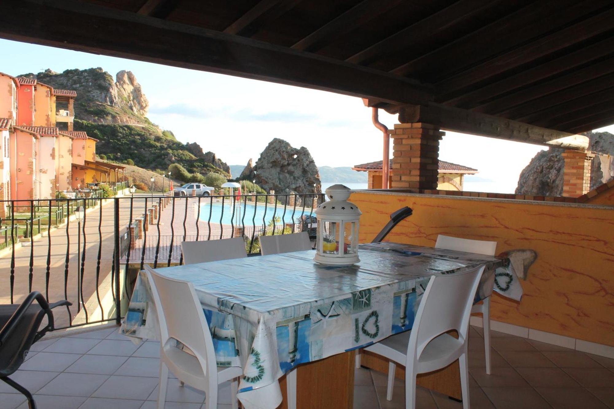 Villa Tramonti Sul Mare Nebida Екстериор снимка